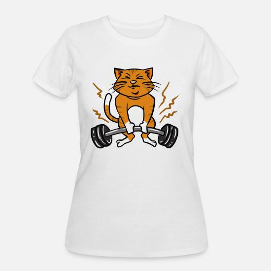 Cat Deadlift Powerlifting Tee Fantastic 